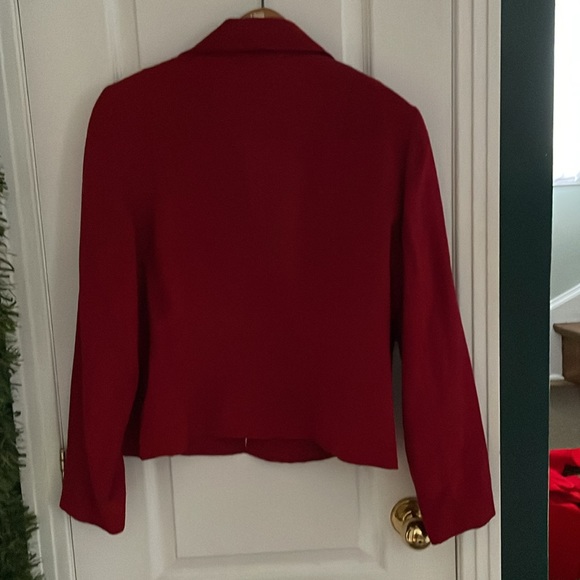 Red blazer size 12 - Picture 3 of 3